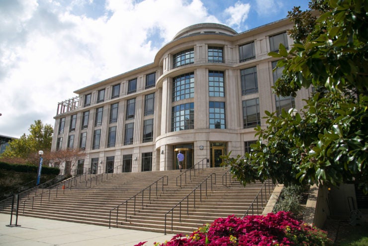 McDonough Hall Main Entrance