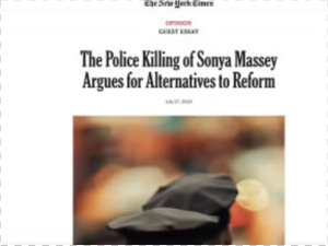 Photo of the NY times article 
