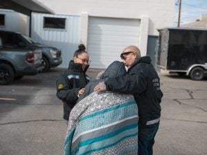 ACS Community Responders assisting a community member in need