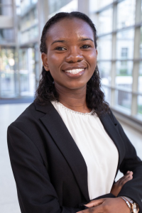 Headshot of Syrria Marshalleck on the Georgetown Law campus.