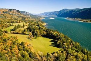 The Columbia River in southern Washington.