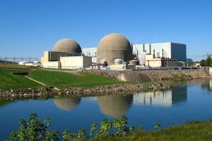 Dominion Energy’s North Anna Nuclear Generation Station in Virginia. Attribution: Stuartmj, CC BY-SA 4.0 , via Wikimedia Commons. Link: https://commons.wikimedia.org/wiki/File:North_Anna_Power_Station_16x9.jpg