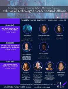 Evolution of Technology & Gender Related Offenses Flyer