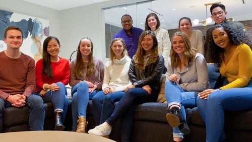 Senior Board Potluck - Group Photo