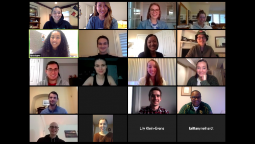 First Volume 109 Senior Board meeting