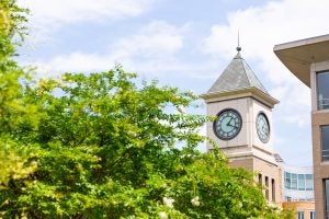 Georgetown Law clocktower