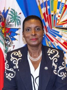 Ambassador Myrtha Désulmé