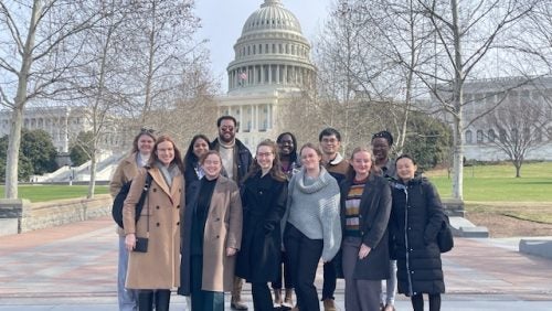 HRAP students at the Tom Lantos Human Rights Commission 