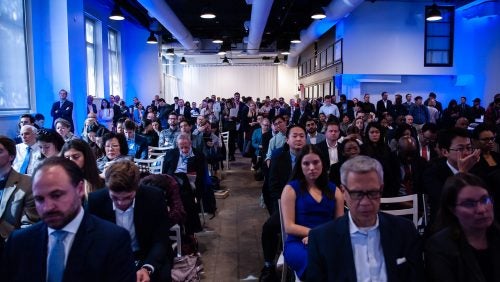 Audience at Fintech Week 2019