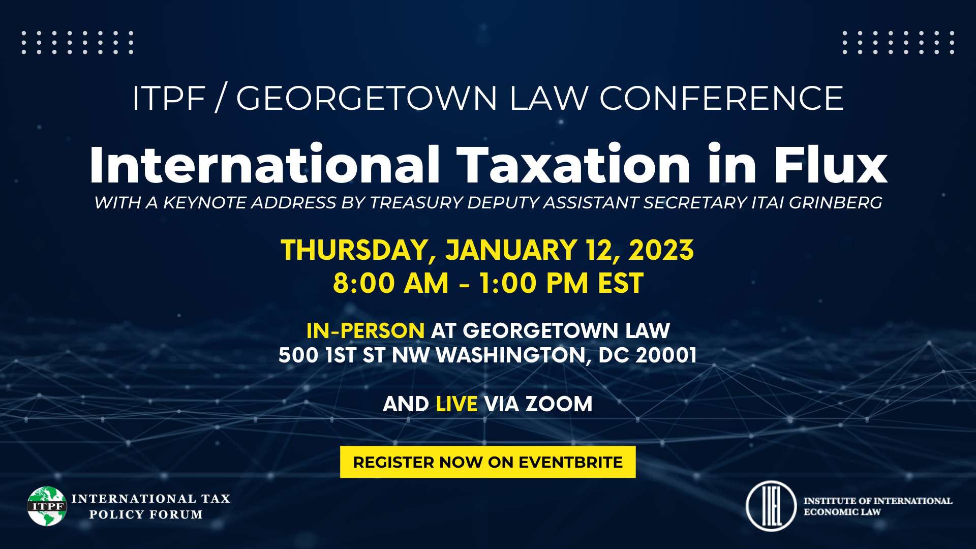 Events Institute of International Economic Law Law