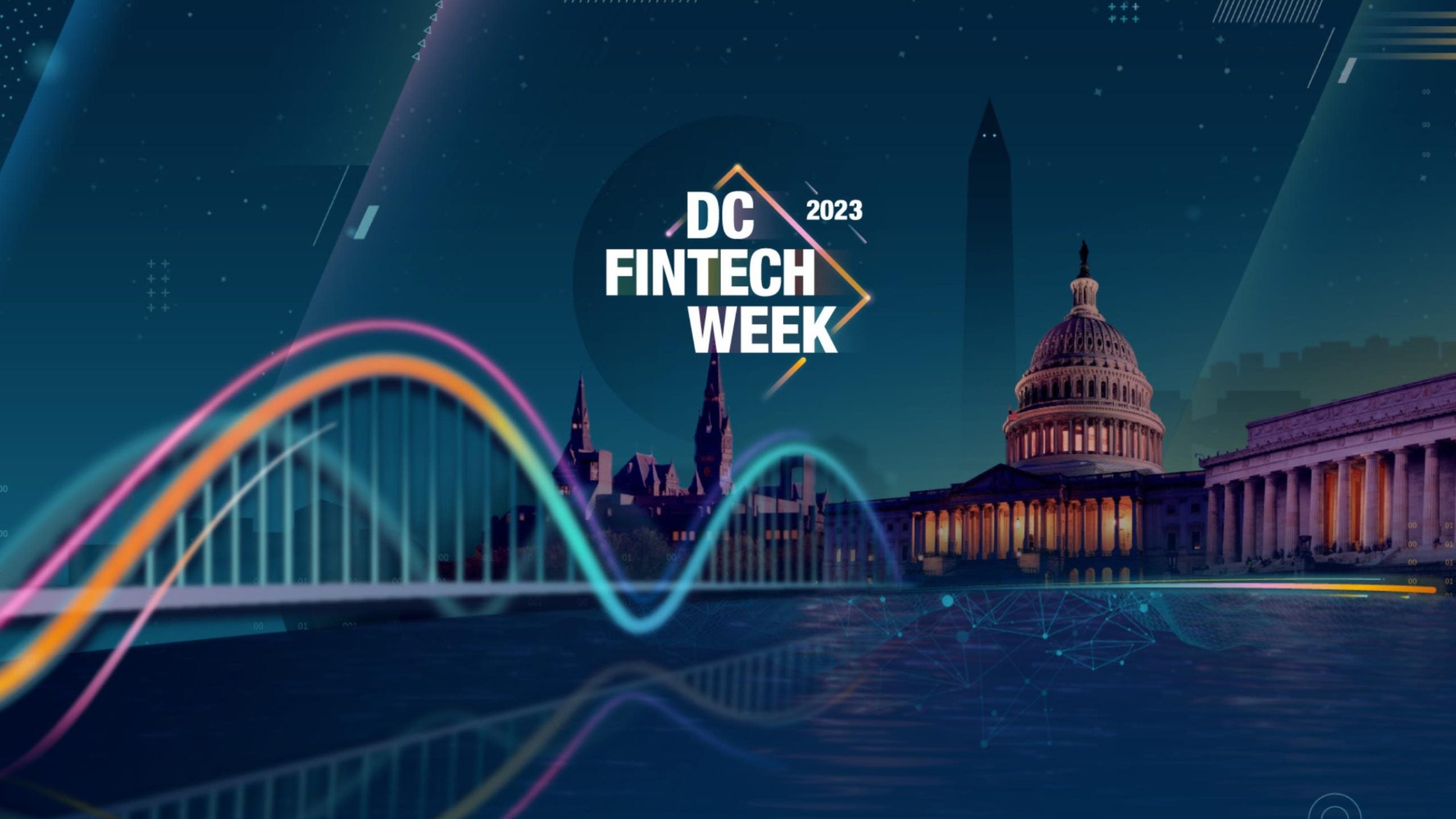 DC Fintech Week 2023 Flyer and link to the DC Fintech page