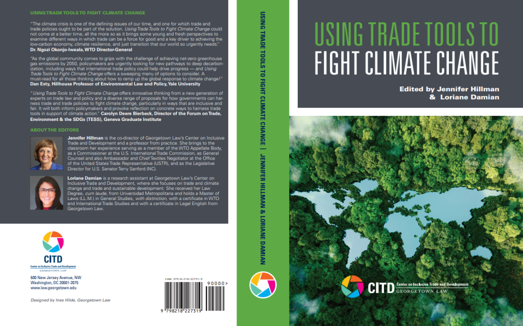 Cover of the book Using Trade Tools to Fight Climate Change
