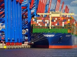 Hamburg, Port, Container image