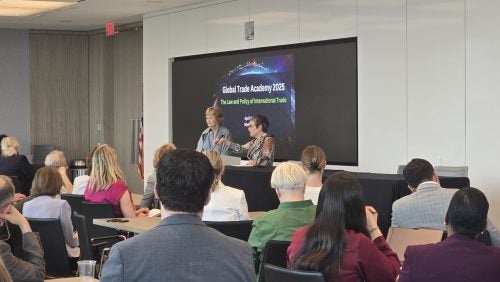 Maria Pagan Addresses Event Audience