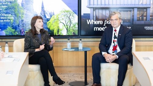 Fireside Chat Angela Ellard and Bjorn Kunoy