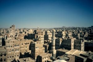 Sana'a, Yemen/Hiro Otake (https://www.flickr.com/photos/49786373@N00/355823025)