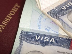 Passport and visa documents