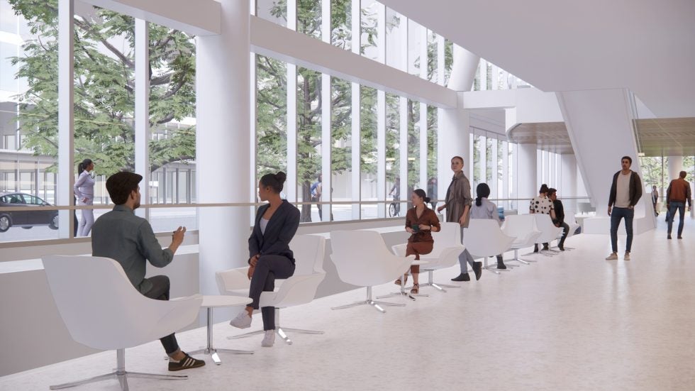 Ground-floor concourse bordering Grand Atrium