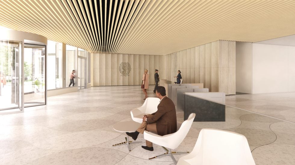 Ground-floor lobby