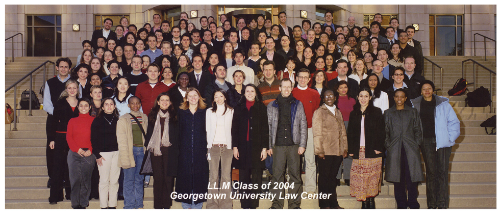 Georgetown Law Class of 2004 - LL.M. Photo