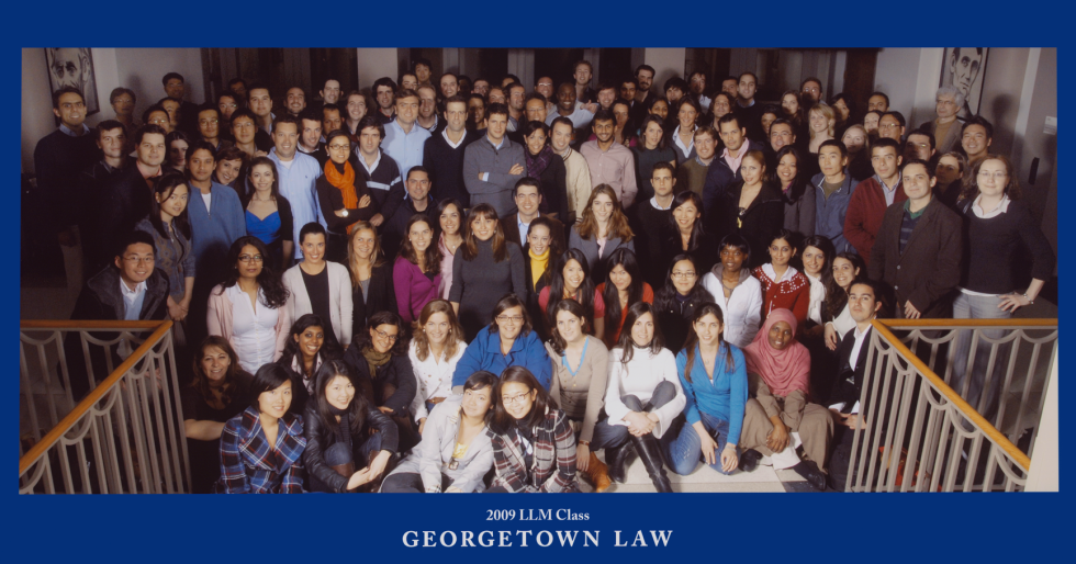 Georgetown Law Class of 2009 - LL.M. Photo