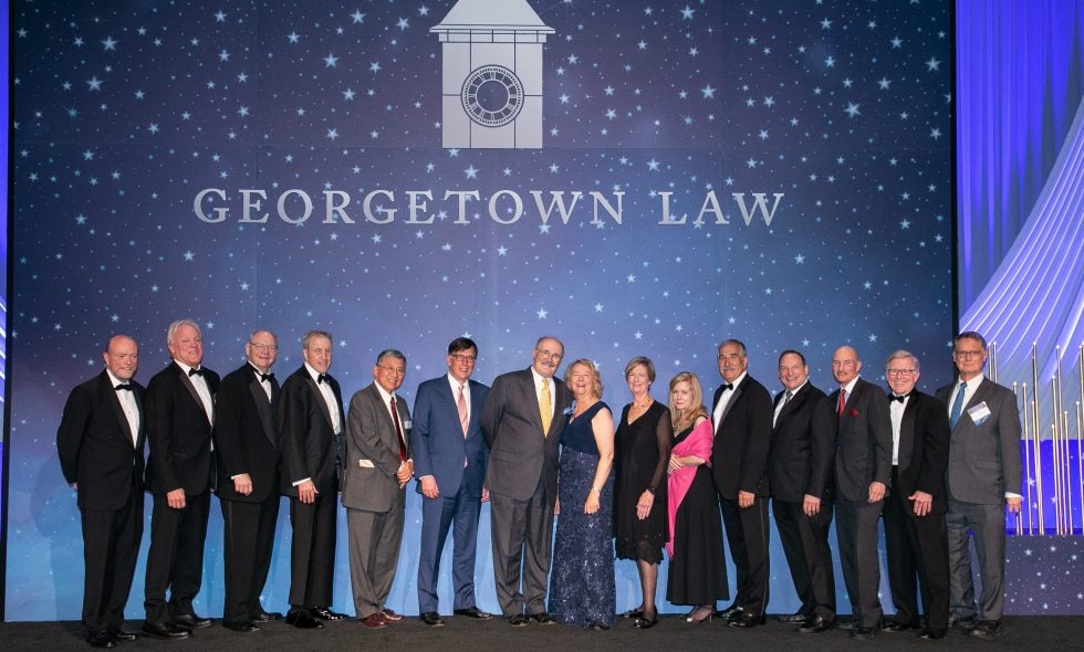 Georgetown Law Class of 1979 at the 2019 Reunion Gala