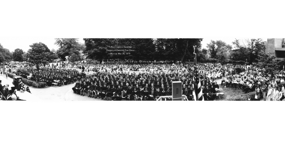 1979 Georgetown Law Commencement