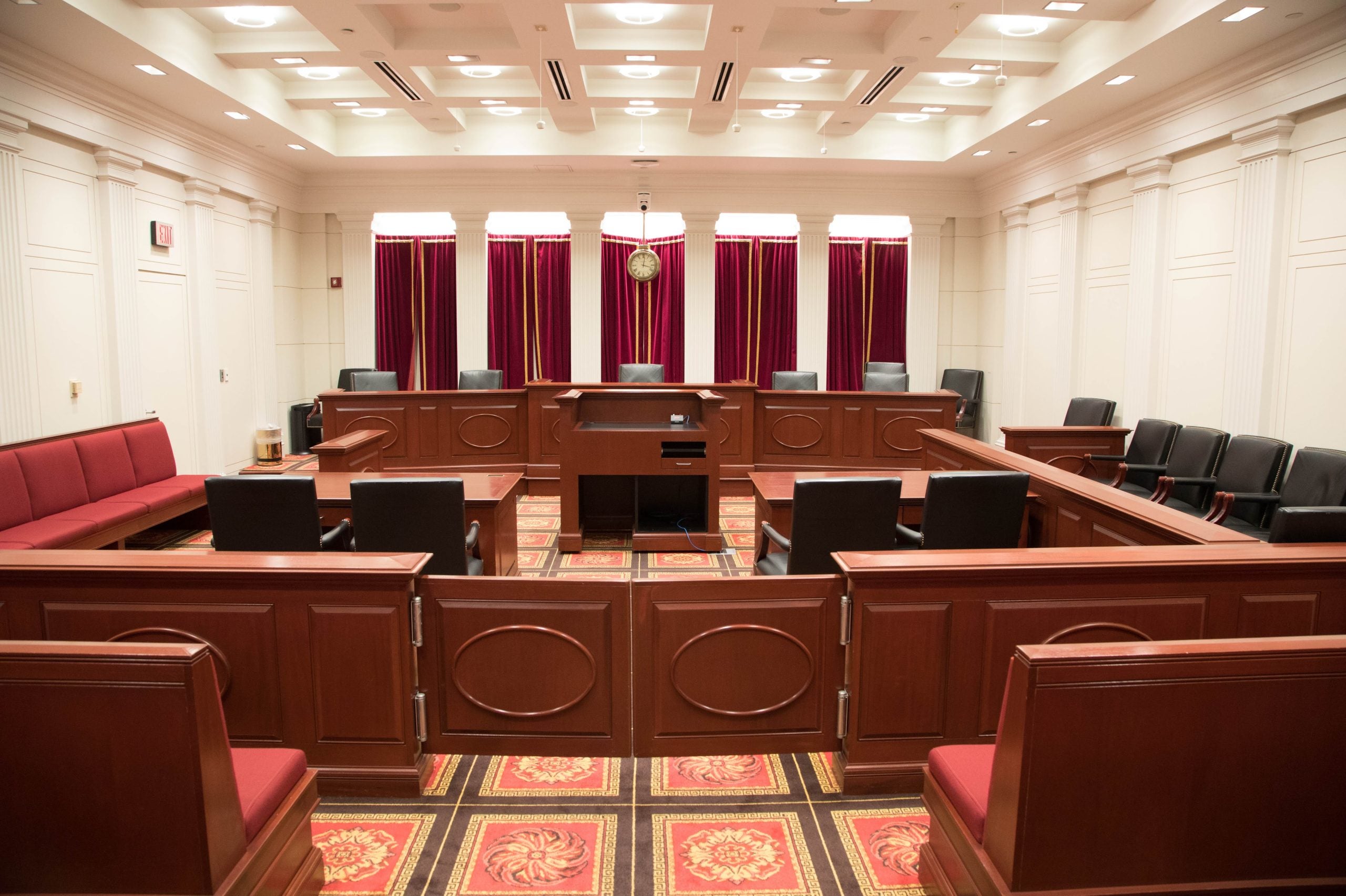 The Supreme Court Institute moot courtroom