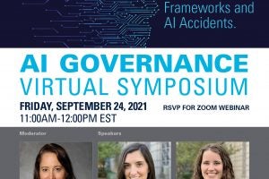 AI Governance Virtual Symposium Flyer