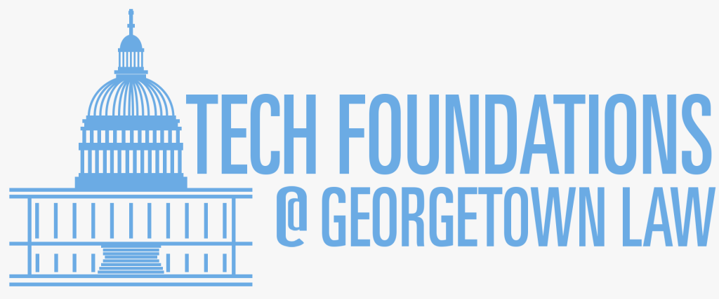 Tech Foundations @ Georgetown Law logo