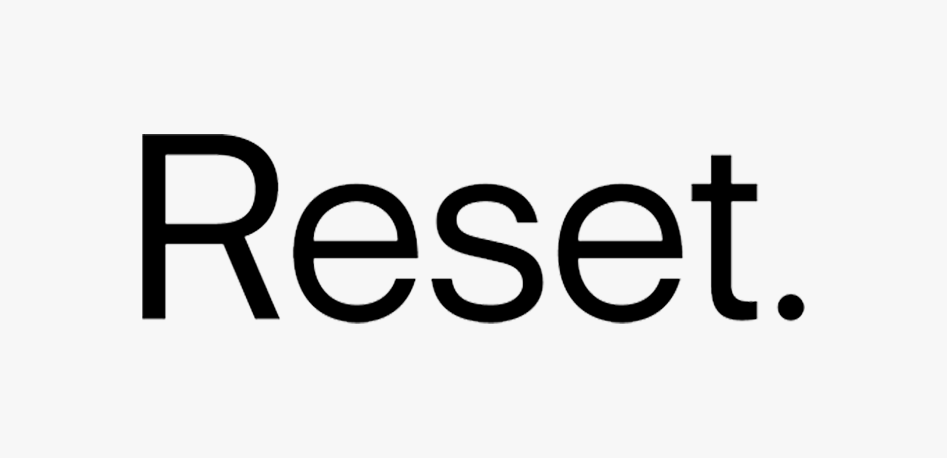 Logo for Reset.