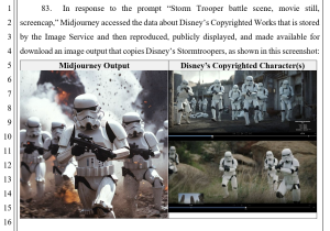 Midjourney generated Storm Troopers.