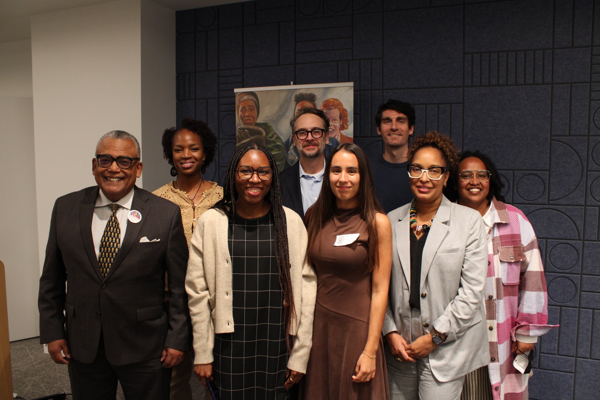 WRI Team and Advisors standing together at a GLJ Symposium