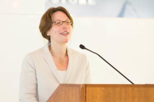 Professor Eloise Pasachoff received the Frank F. Flegal Excellence in Teaching Award at the Faculty Teaching and Scholarship Luncheon on April 27.