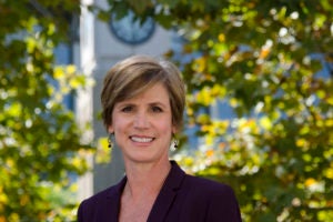 Sally Q. Yates, former Acting U.S. Attorney General and U.S. Deputy Attorney General, joined Georgetown Law for the Fall 2017 semester as a Distinguished Lecturer from Government.