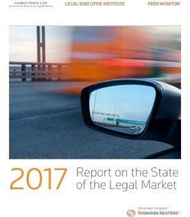 Report on the State of the Legal Market Cover Image