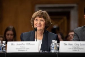 Georgetown Law Professor from Practice Jennifer Hillman testified on November 27 on Capitol Hill, before a U.S. Senate Foreign Relations subcommittee.