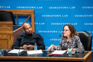 Professor Paul Butler and Professor Naomi Mezey.