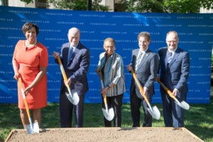 Groundbreaking (with U.S. Rep. Jamie Raskin, D-Md.)