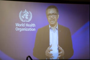 Dr. Tedros Adhanom Ghebreyesus.