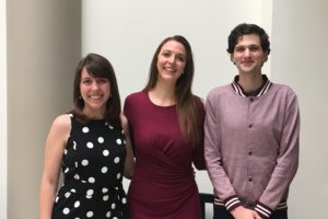 Students Nicole Ratelle (L'19), Jessica (Jess) Rodgers (L'19), and Solomon Miller (L'20) worked on an opening brief and a reply brief to the U.S. Court of Appeals for the Seventh Circuit in the Appellate Courts Immersion Clinic in Spring 2019. The students worked under the supervision of Professor Brian Wolfman and Fellow Bradley GIrard (L'14, LL.M.'20).