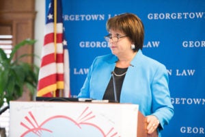 Keynote speaker Natalie Jaresko.