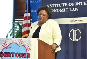 Keynote Speaker Mia Amor Mottley, Prime Minister of Barbados.