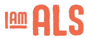 Logo of the nonprofit organization I Am ALS, founded by Brian Wallach (L'07).