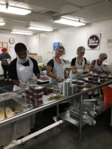 Students at D.C. Central Kitchen.