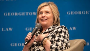 Former Secretary of State/Senator Hillary Rodham Clinton.