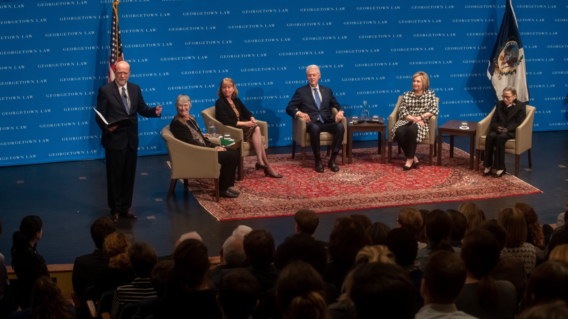 Second Annual Ginsburg Lecture Features Bill Clinton (F’68