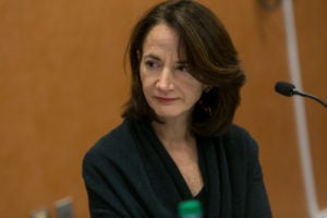 Avril Haines (L’01), former Deputy Director of the CIA and Legal Advisor, National Security Counsel, appeared at “Intelligence Operations in Liberal Democracies” co-hosted by Georgetown Law's Center on Ethics and the Legal Profession on November 7.
