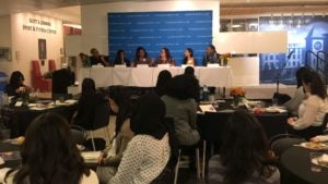 Women of Color panel during Intersectionality Week November 5.