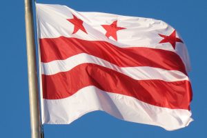 The flag of Washington D.C. (Photo credit: Mr.TinDC)